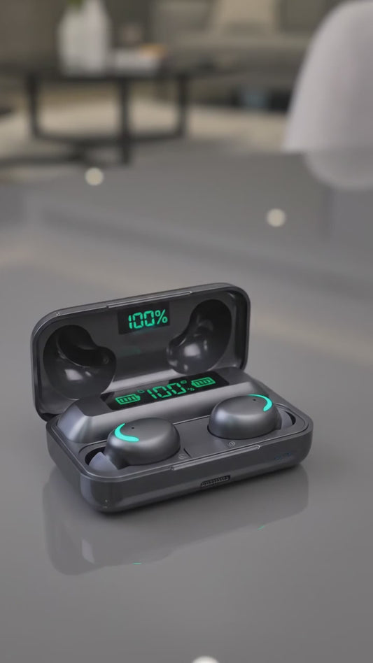 audifonos f9 con power bank